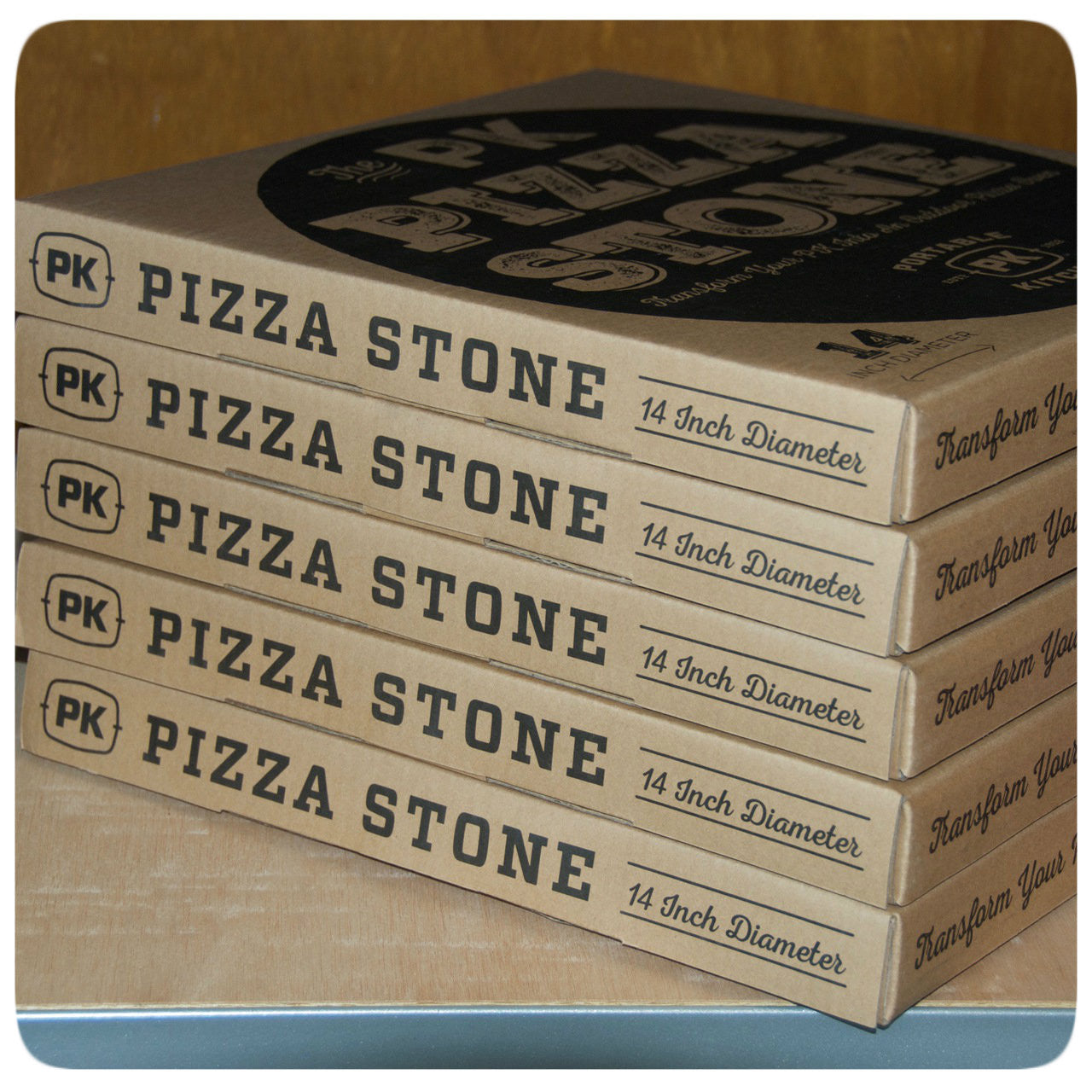 Pk Grills Pizza Stone with Cover
