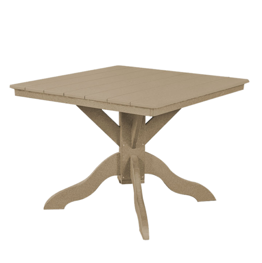 Kanyon Living Weather Wood Dining Height 42″ Square Table - K220