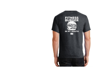 I'm Into Fitness T-Shirt Back View Grey