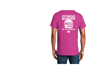 I'm Into Fitness T-Shirt Back View Pink