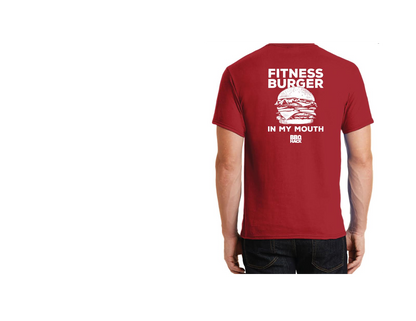 I'm Into Fitness T-Shirt Back View Red