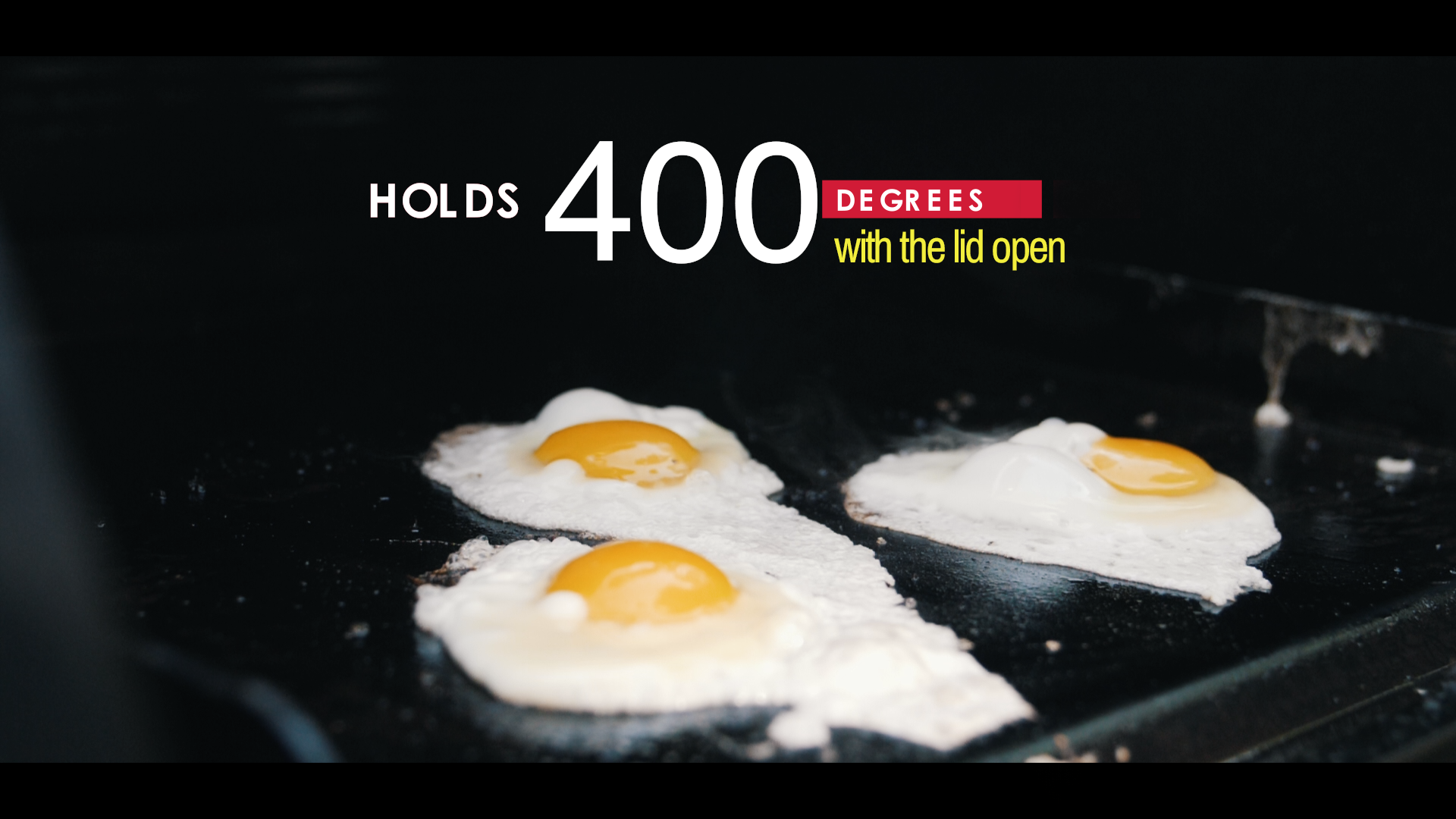 Frying Eggs on the Griddle Hack pellet grill griddle insert by BBQ Hack