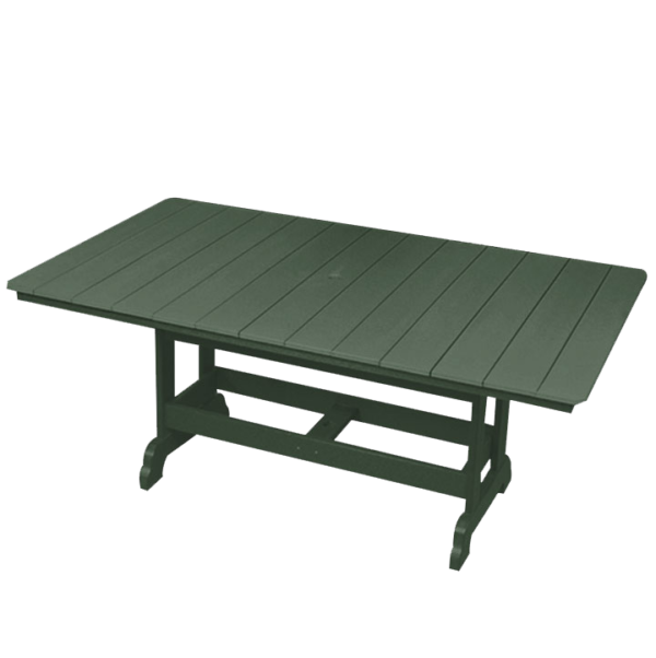 Kanyon Living Weather Wood Dining Height 6′ Rectangle Table - K221