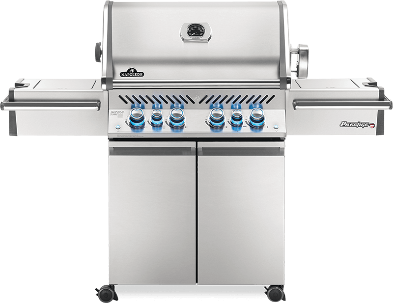 Napoleon Prestige Pro 500 Rsib Natural Gas with Infrared Side and Rear Burners
