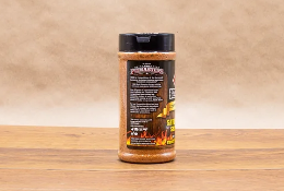 Butcher BBQ Savory Pecan Flavor Barbecue Rub right side information