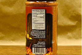 Butcher BBQ Premium Barbecue Rub nutrition facts