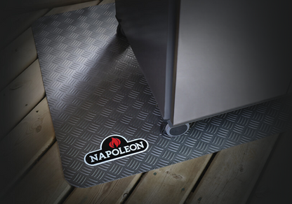 Napoleon Grill Mat Below the Grill