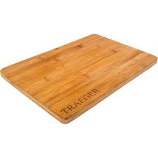 Traeger Magnetic Bamboo Cutting Board Side View