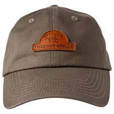 Traeger Leather Patch Cow Hat