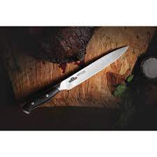 Napoleon Carving Knife Lifestyle with Steak