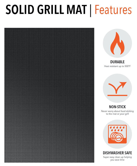 Bearpaw Non-Stick Mesh Grill Mat- 2 Pack
