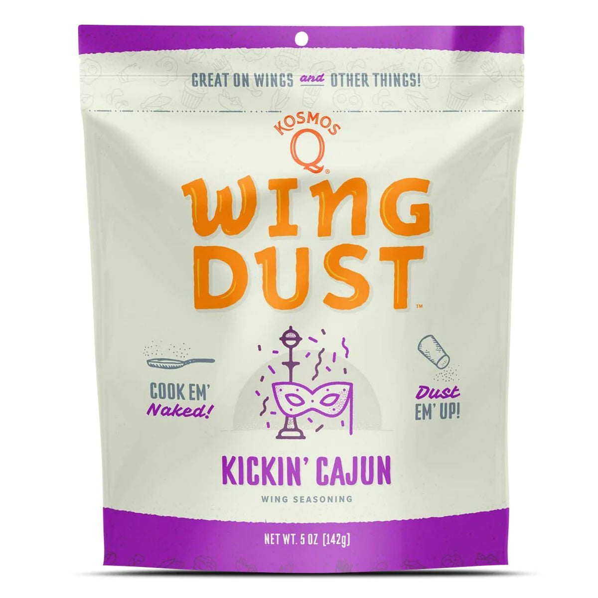 Kosmos Q Kickin' Cajun Wing Seasoning