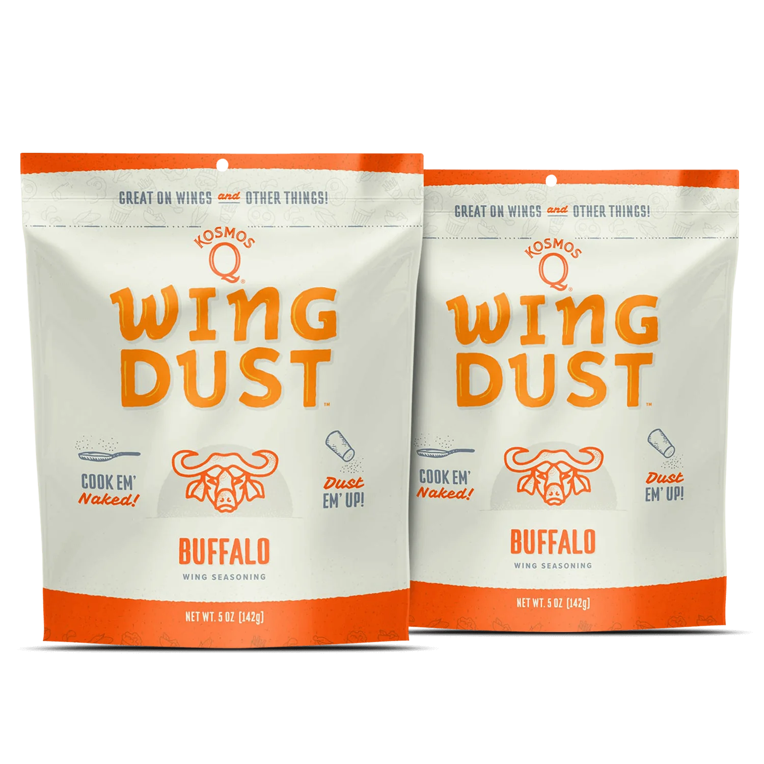 Kosmos Q Buffalo Wing Seasoning 2 packs