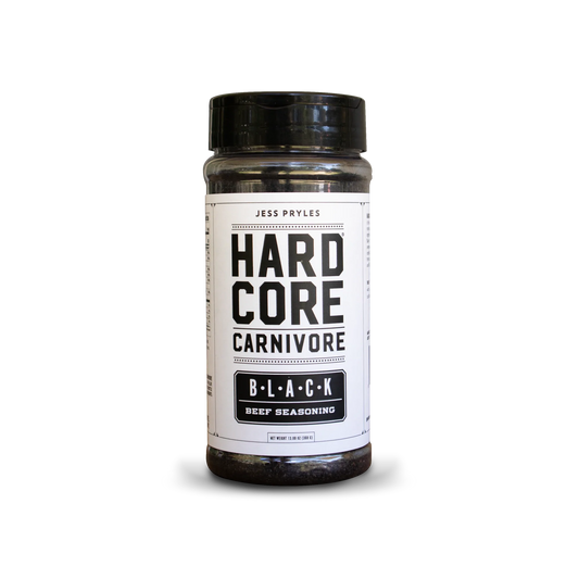 Hardcore Carnivore Black Shaker Jar