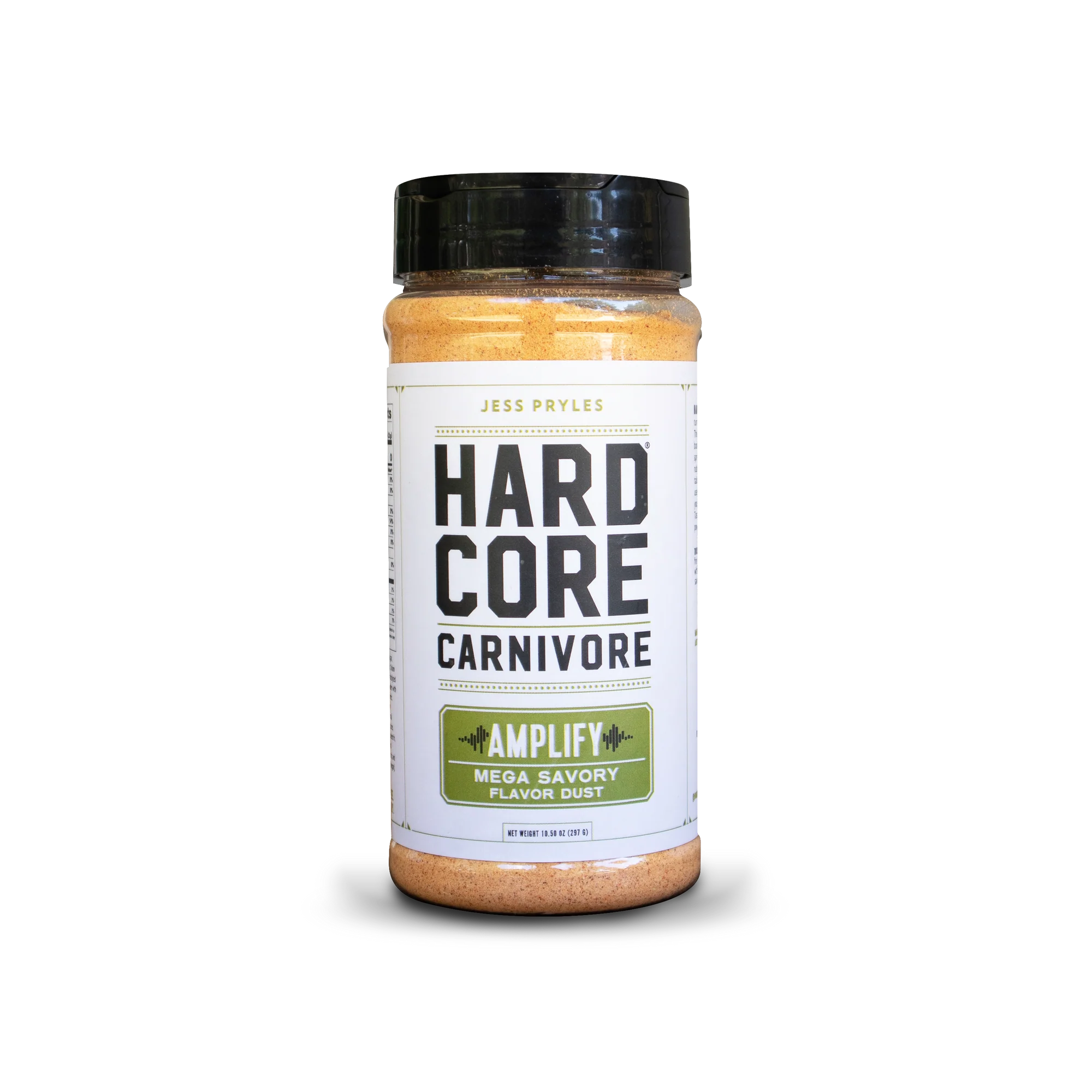 Hardcore Carnivore  Shaker Jar Amplify Mega Savory Flavor Dust