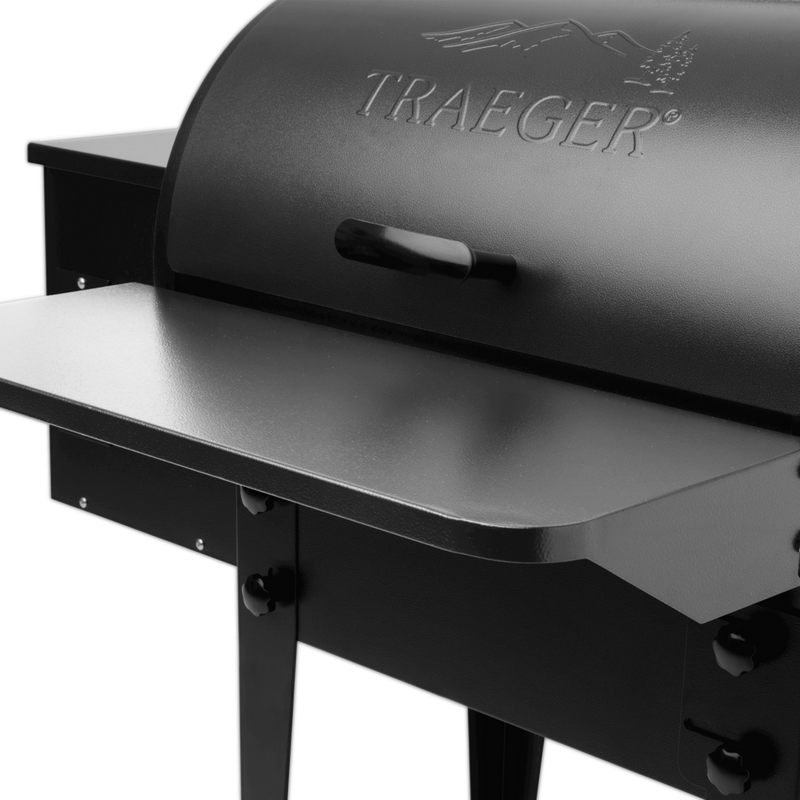 Traeger Folding Front Shelf- Tailgater/Bronson Close Up