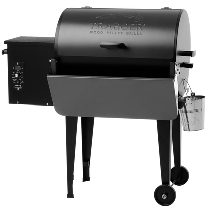 Traeger Folding Front Shelf- Tailgater/Bronson Folded on the Grill