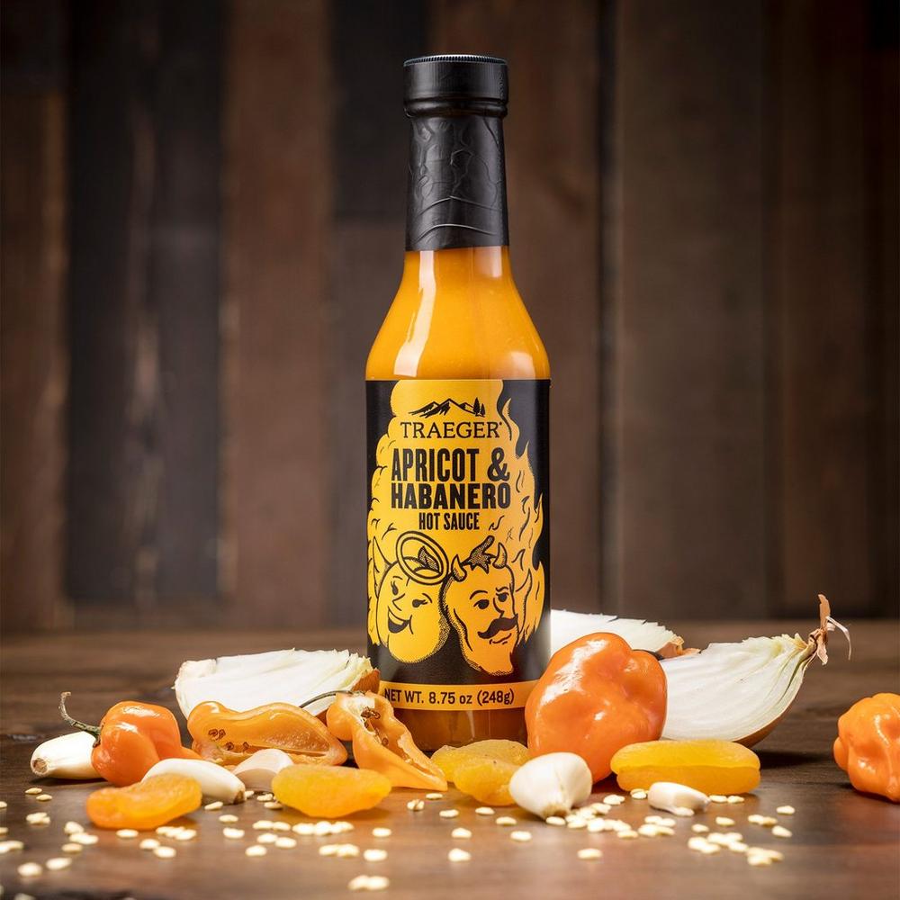 Traeger Apricot and Habanero Hot Sauce with Spices