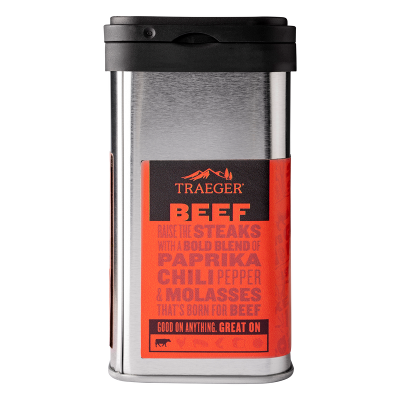 Traeger Beef Rub Left Side View