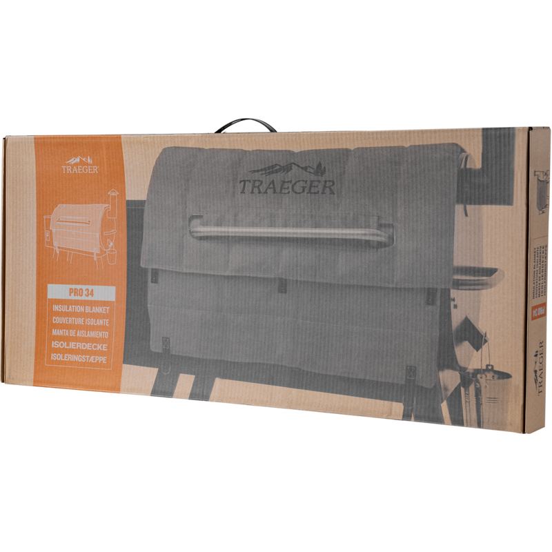 Traeger Insulation Blanket Pro 34 Front View of the Box