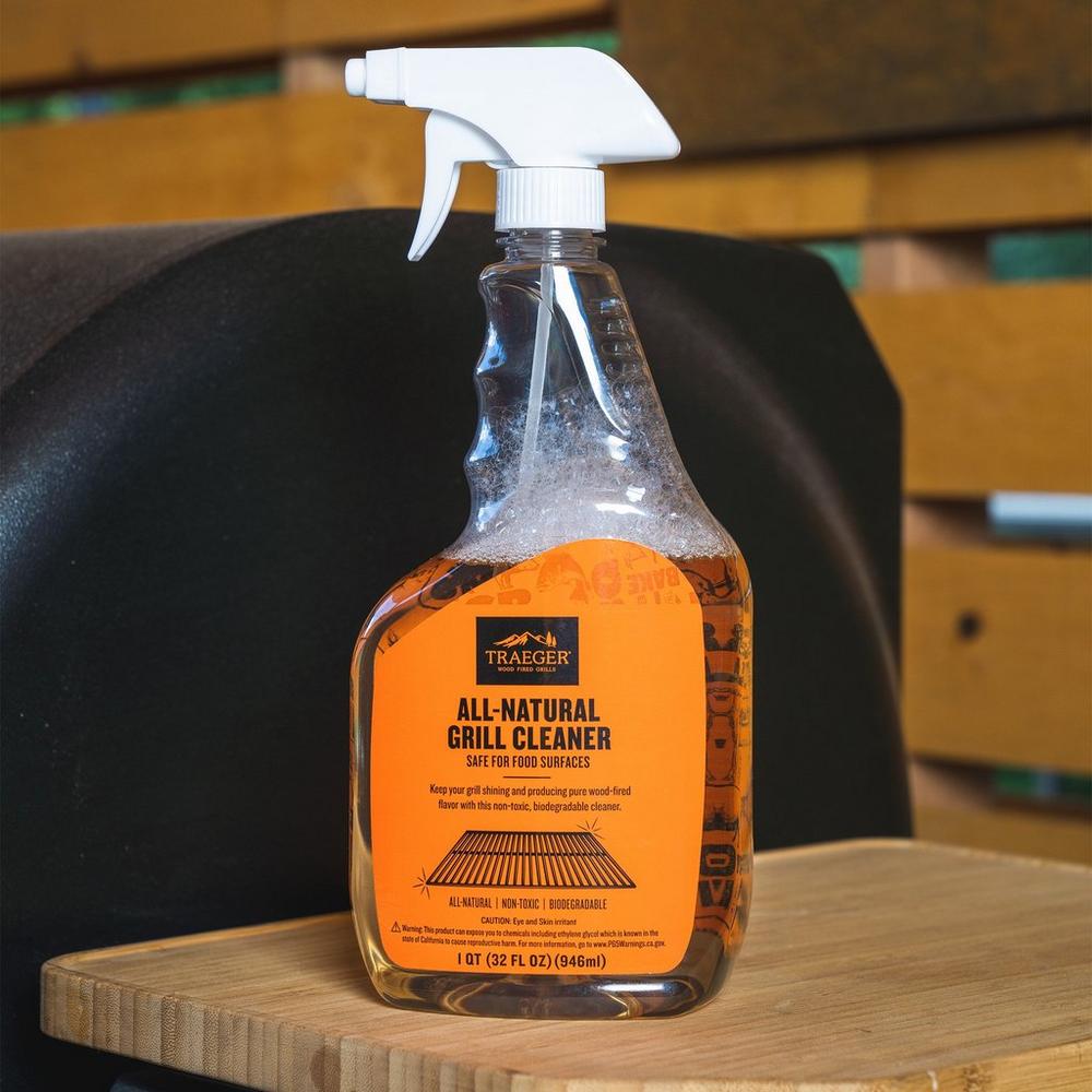 Traeger All Natural Grill Cleaner Lifestyle Placed on the Table