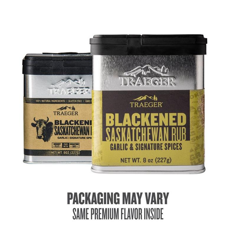 Traeger Blackened Saskatchewan Rub Two Packaging