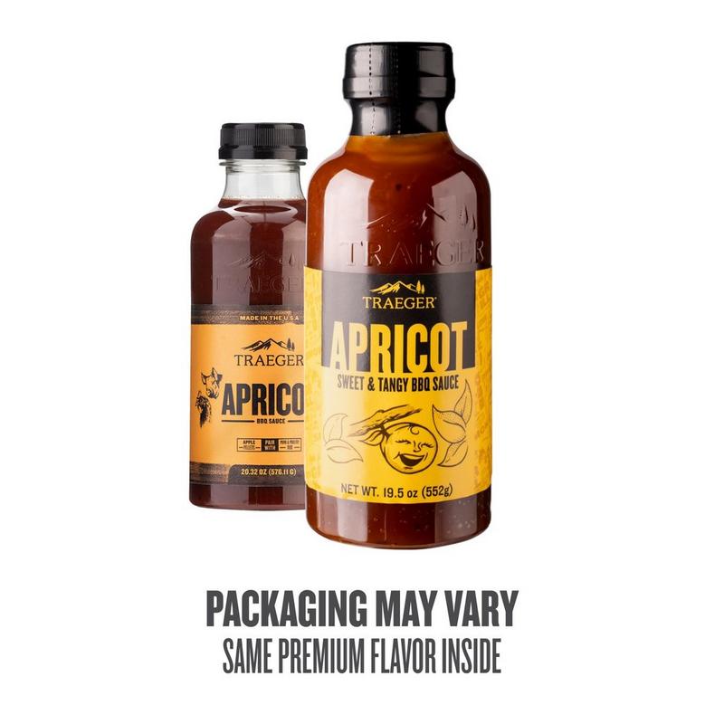 Traeger Apricot BBQ Sauce Two Packaging
