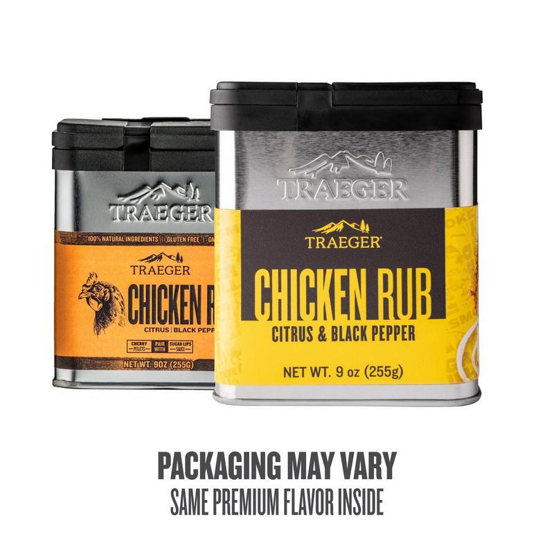 Traeger Chicken Rub Two Packaging