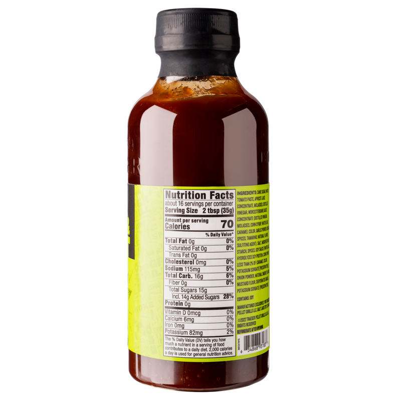 Traeger Sweet and Heat BBQ Sauce Nutrition Facts