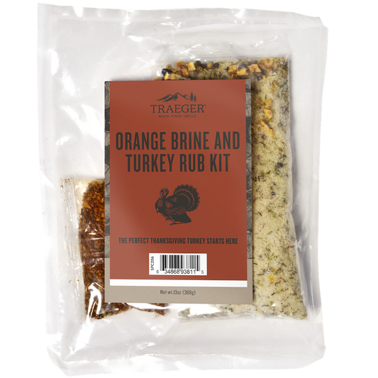 Traeger Orange Brine and Turkey Rub Kit